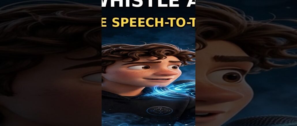 How to Use Whistle AI Speech-to-Text for Beginners (Free Transcription Guide) #shorts