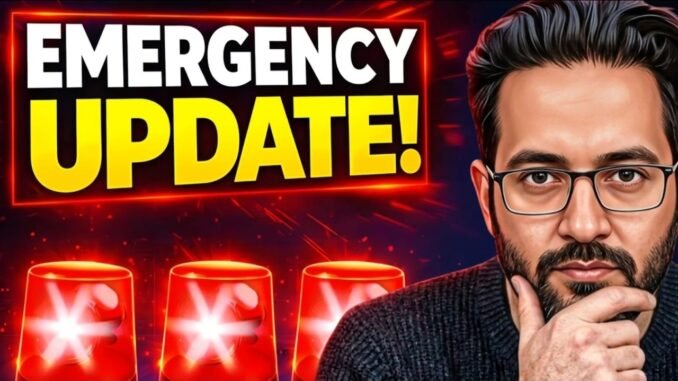 Urgent Upadtae ⚠️ Latest Crypto News Today and Market Analysis